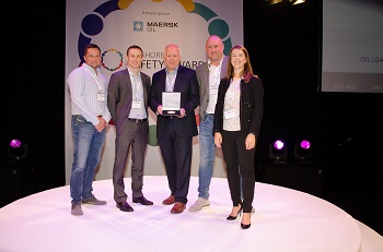 Centrica Wins at the Offshore Safety Awards 